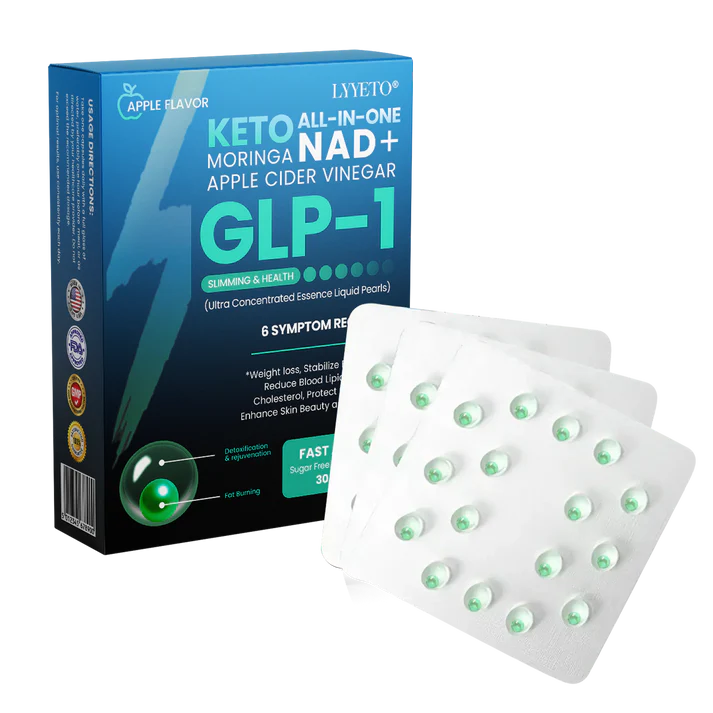 Lyyeto® GLP-1 Perlas Líquidas de Esencia Ultraconcentrada Adelgazante y Rejuvenecedora 🔹VII